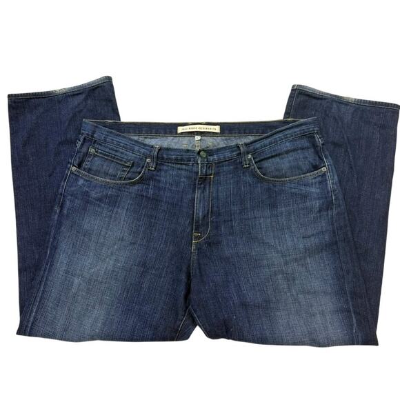Jake Agave Denimsmith Mens Blue Loose Fit Straight CutJeans Sz 42